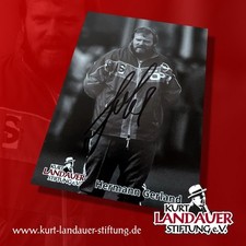 Autogrammkarte Hermann Gerland