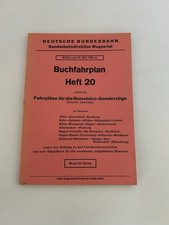 Buch Buchfahrplan Heft 20