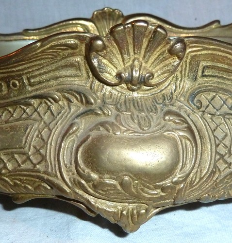 Jardiniere messing barock - jardiniere,