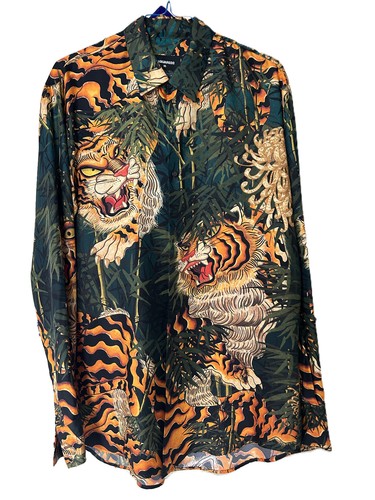 Dsquared2 herren hemd tiger - hemd,