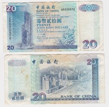 20 Dollar Banknote Hongkong