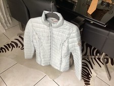 Daunenjacke von Como No. 1 eisblau/hellblau Gr. S