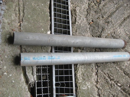 Wasserrohr verzinkt 1 - verzinkt,, 1/2"
