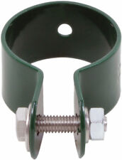 Schelle für Geflechspst. 34 mm Ø grün m.Hakenschraube