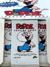 1994 CARD CREATIONS POPEYE© TV Show PACK 6 Cards OLIVIA BLUTO CHROME INSERTS OVP
