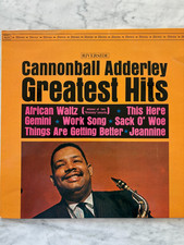 Cannonball Adderley, Greatest Hits, Riverside RLP, Neth, 12" Vinyl, 33rpm, VG