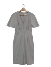 CLOSET Cocktailkleid Damen Kleid Gr. DE 36 hellgrau Casual-Look