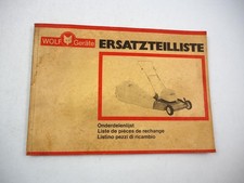 Original Wolf Rasenmäher