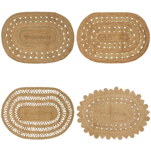 Teppich braun jute - teppich,
