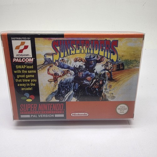 Sunset riders super nintendo - (super,