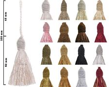 Quaste 6cm mit Kordel 4,5cm Raffhalter Troddel Gardinen Vorhänge Farbauswahl