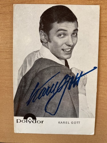 Autogrammkarte von karel - von, gott