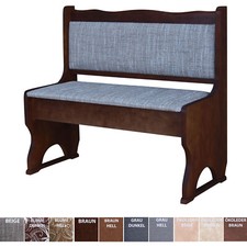 HOLZ BANK POLSTERUNG NUSS