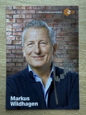 Markus Wildhagen - Originalautogramm (ZDF, Bares für Rares)