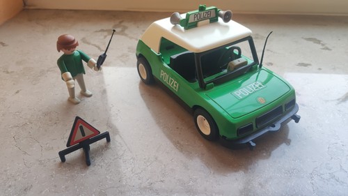 Playmobil polizeiwagen grün - playmobil,