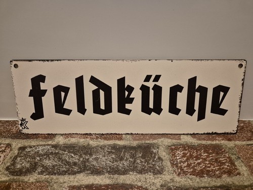Feldküche holz schild - schild, deko