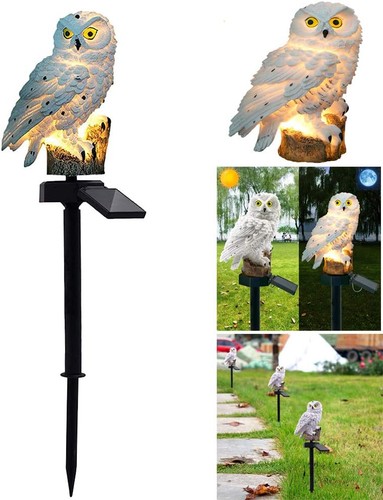 Eule solarleuchte für - für, garten