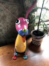 Wackelhund bunt Metall Hund