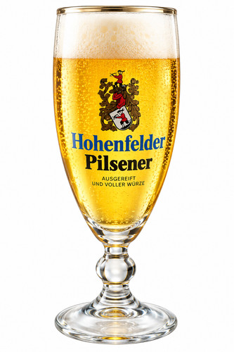 Hohenfelder pils bierglas - pils,