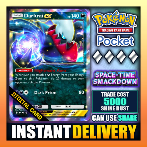 Pokemon tcg pocket darkrai - -,