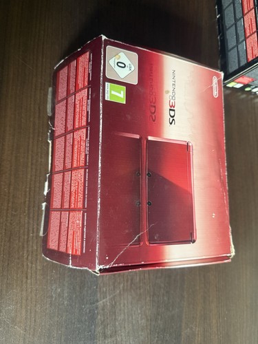 Nintendo 3ds metallic - metallic, rot