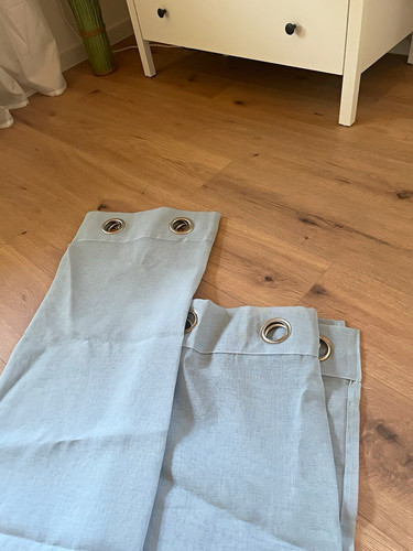 ösen schals hellblau - Ösen,
