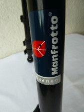 Manfrotto 055 3-Wege Stativ -mit Getriebeneiger und Segeltuchtasche