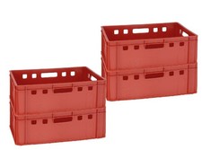 4 Metzgerkisten Stapelbox