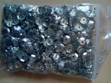 Pailletten Pailetten silber