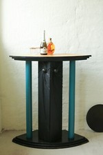 TRUE VINTAGE Empfangstisch 80s POST MODERN BAR Stehtisch Memphis Sottsass Style