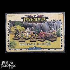 LEERKARTON EMPTY BOX OHNE INHALT Das Schwarze Auge Myranische Helden 2 Myrandor