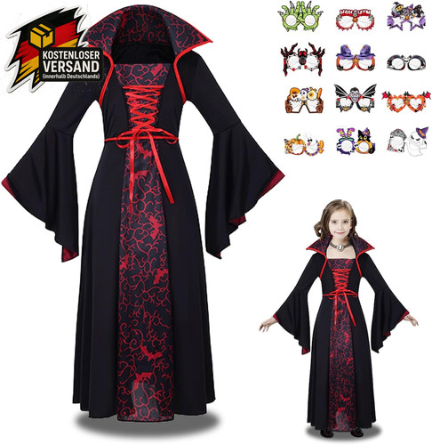 Vampir kostüm mädchen - vampir,