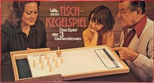 Mespi Tischkegelspiel Südtirol - Große Ausgabe - VOLLSTÄNDIG - TOP