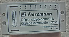 Viessmann  1 Stück  5233 Rückmeldedecoder mit Gleisbesetztmelder   TOP ohne OVP