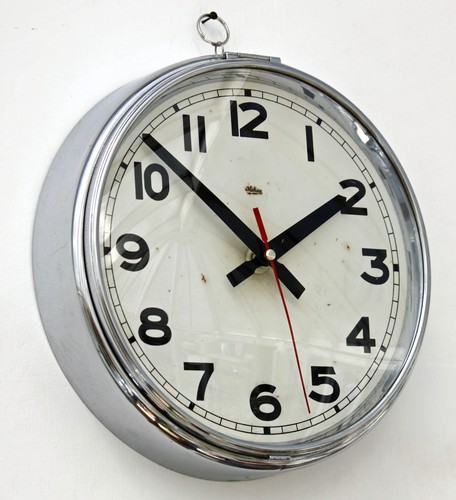 Vintage 27cm mehne wanduhr - vintage,