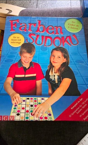 Farben sudoku lernspiel - sudoku,