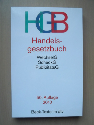 Hgb handelsgesetzbuch 50 - hgb,