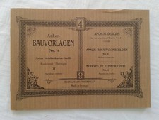Anker-Bauvorlagen No. 4, Rudolstädter-Anker-Steinbaukasten //1