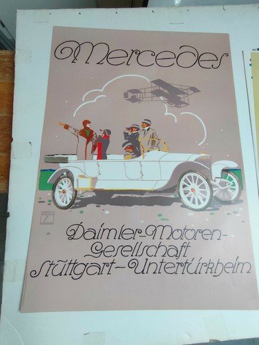 Plakat mercedes - plakat,