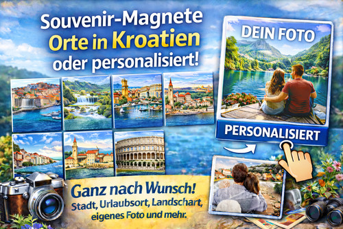 Souvenir magnet kroatien - souvenir,