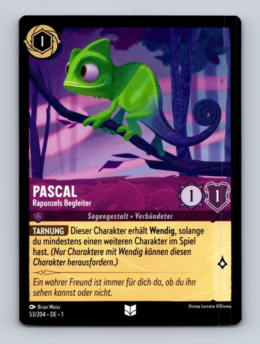 Tcg lorcana karte pascal - pascal,