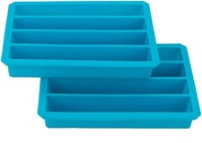 Silikon Eiswürfelform Wasserflasche 2er Pack Lang Eisstick Schale Form Einfach