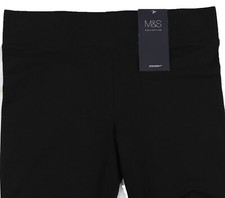 Schwarze Damen-Leggings Größe 8 Medium Größe von Marks and Spencer von M&S