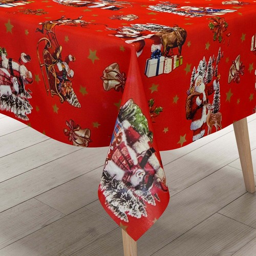 Wachstuch tischdecke 137a rot - wachstuch,