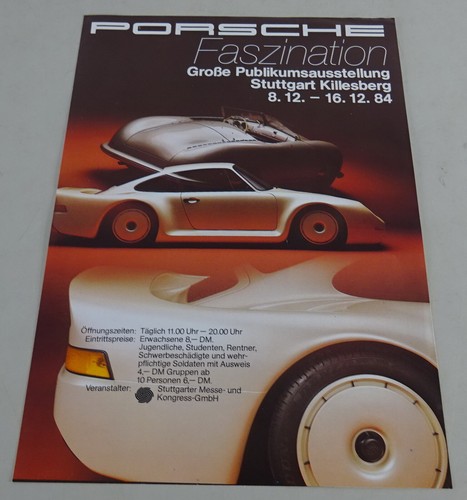 Prospekt flyer porsche - /,