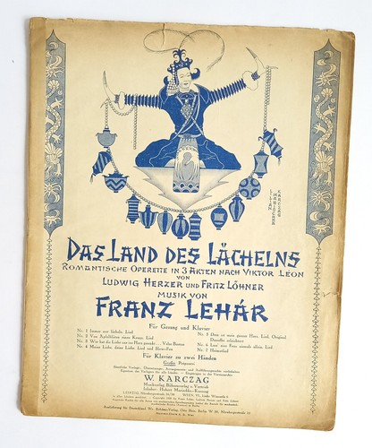 Franz lehár das land des - -,