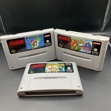 Super Mario World 1 + 2, Super Mario All Stars, SNES Set, Super Nintendo