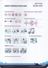 # Safety Card - JUST US AIR - A320-232 - 04MAR 2018 !!!!!!!!!!!!!!!!!!!!!!!!!!!!