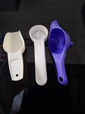 Tupperware Messlöffel Dosierlöffel Minitrichter  Mehlschaufel 3 Teile