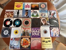 45 x Vinyl-Singles mit Cover
